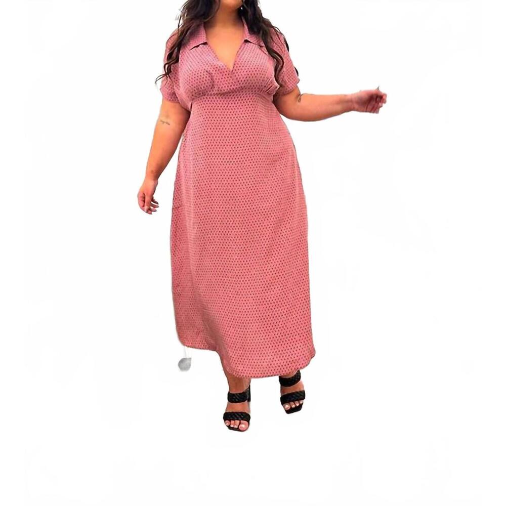 NEW SANTE GRACE vintage inspired dresses in plum diamond